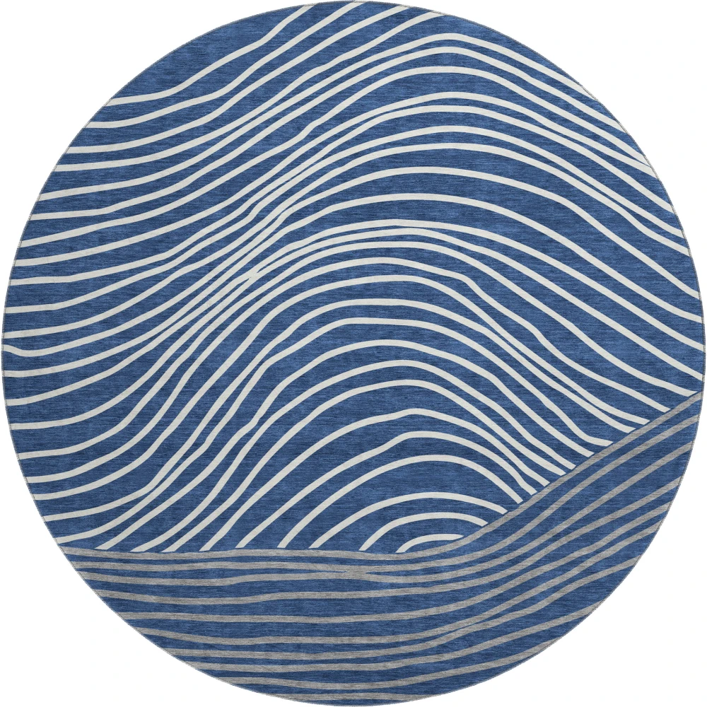 Mayfield AMF2350 Navy 8' x 8' Rug