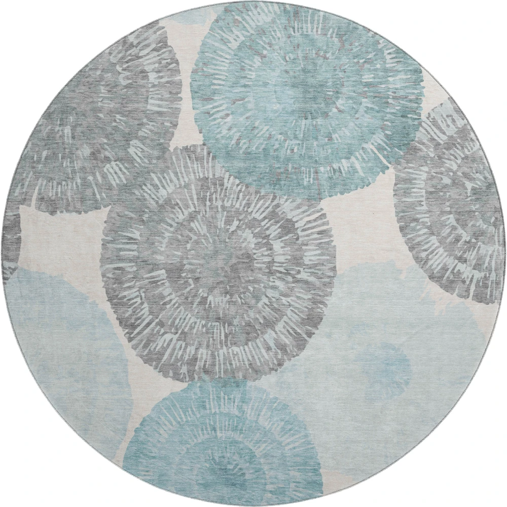 Mayfield AMF2351 Teal 8' x 8' Rug