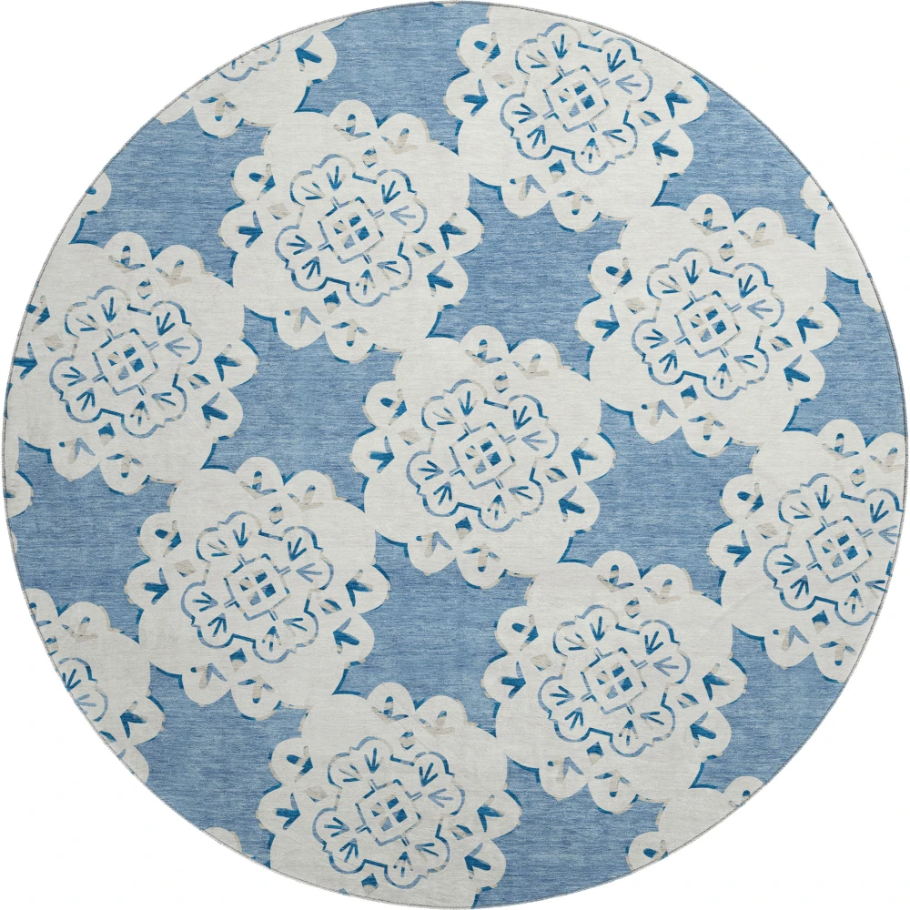 Mayfield AMF2352 Blue 8' x 8' Rug