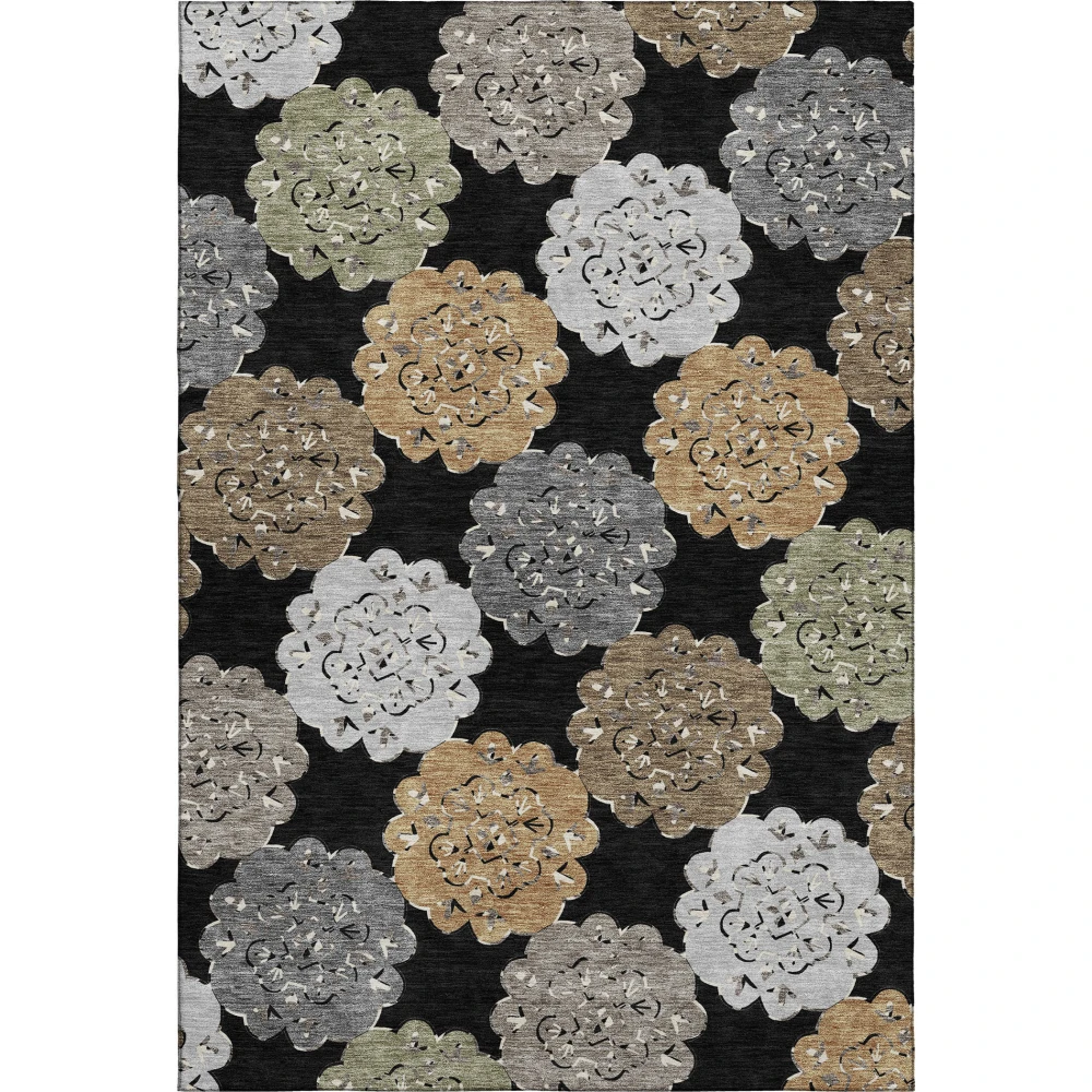 Mayfield AMF2353 Black 10' x 14' Rug