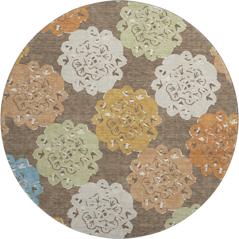 Mayfield AMF2353 Chocolate 8' x 8' Rug