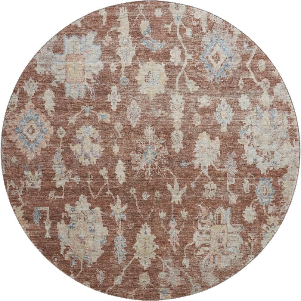 Mayfield AMF2355 Paprika 8' x 8' Rug