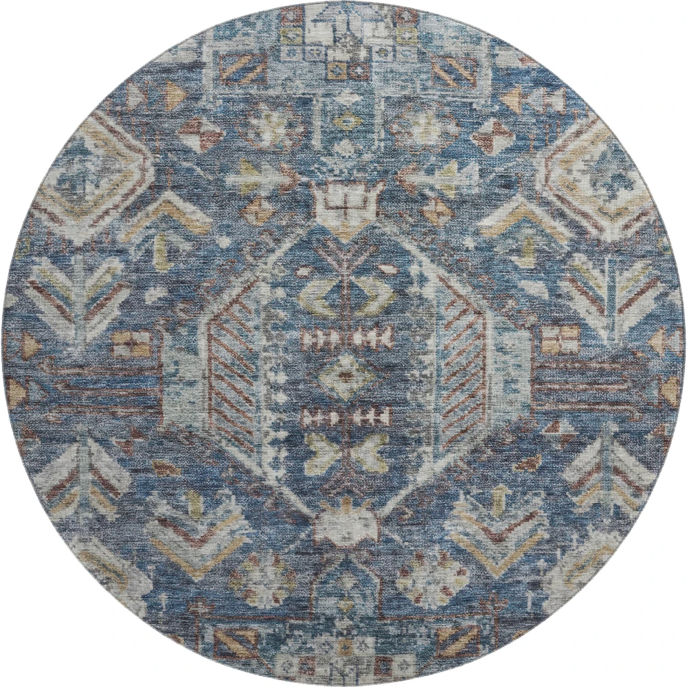 Mayfield AMF2356 Navy 8' x 8' Rug