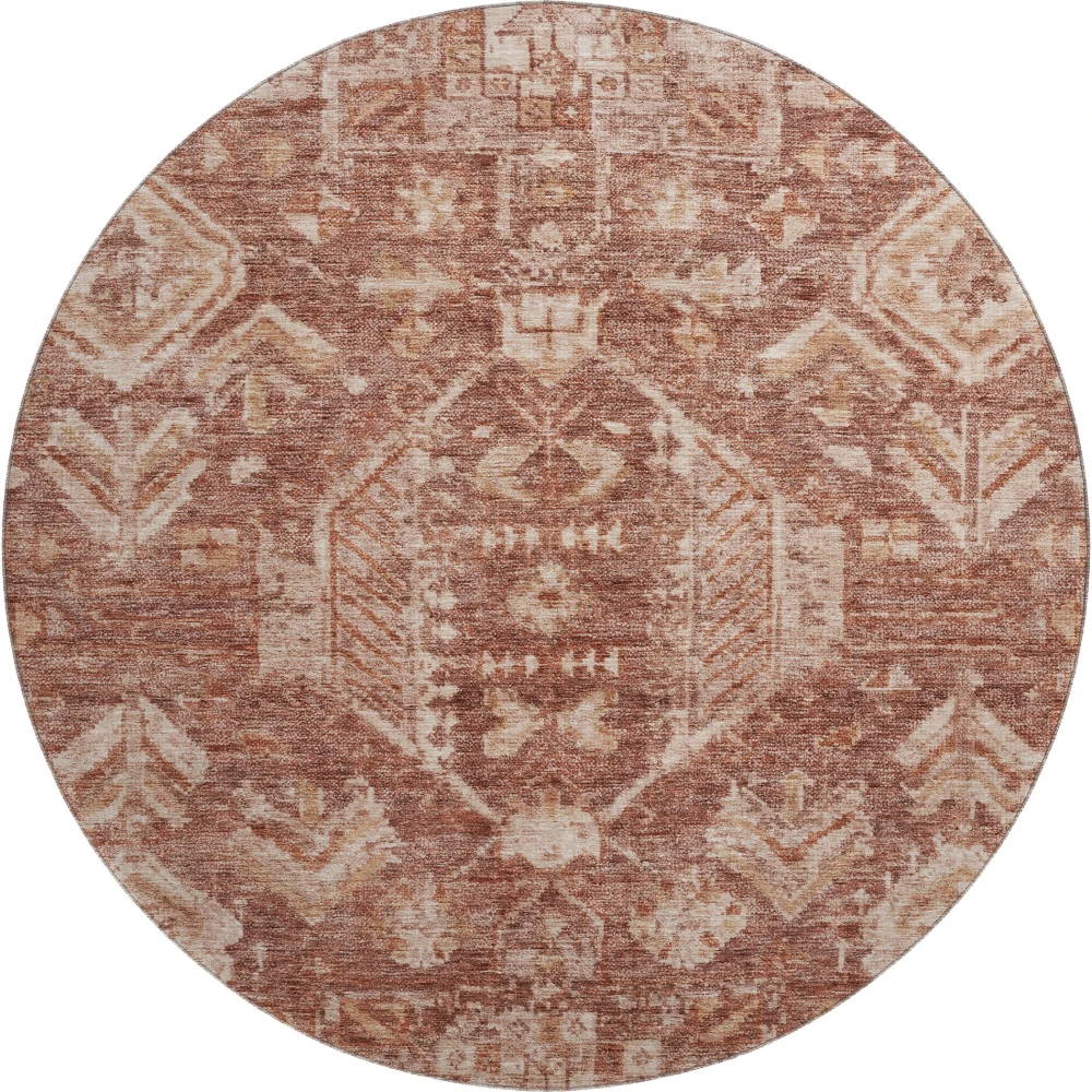Mayfield AMF2356 Paprika 8' x 8' Rug