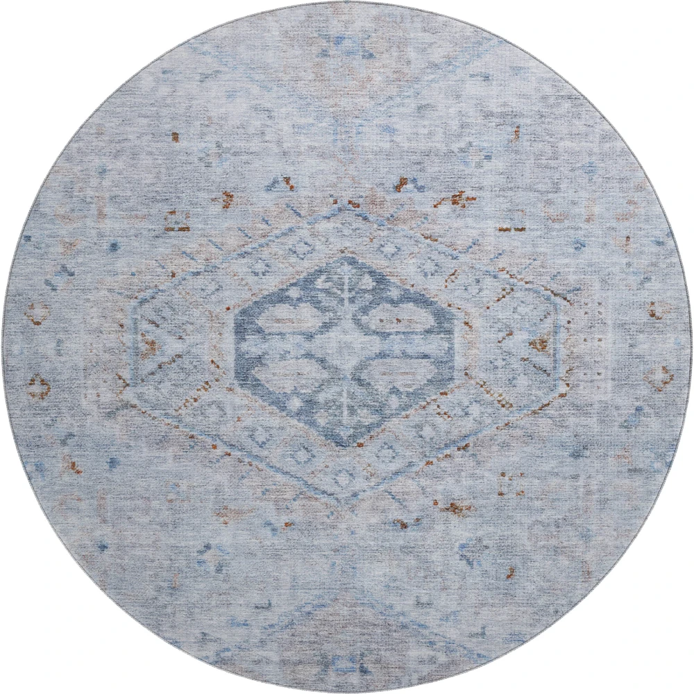 Mayfield AMF2357 Sky 8' x 8' Rug