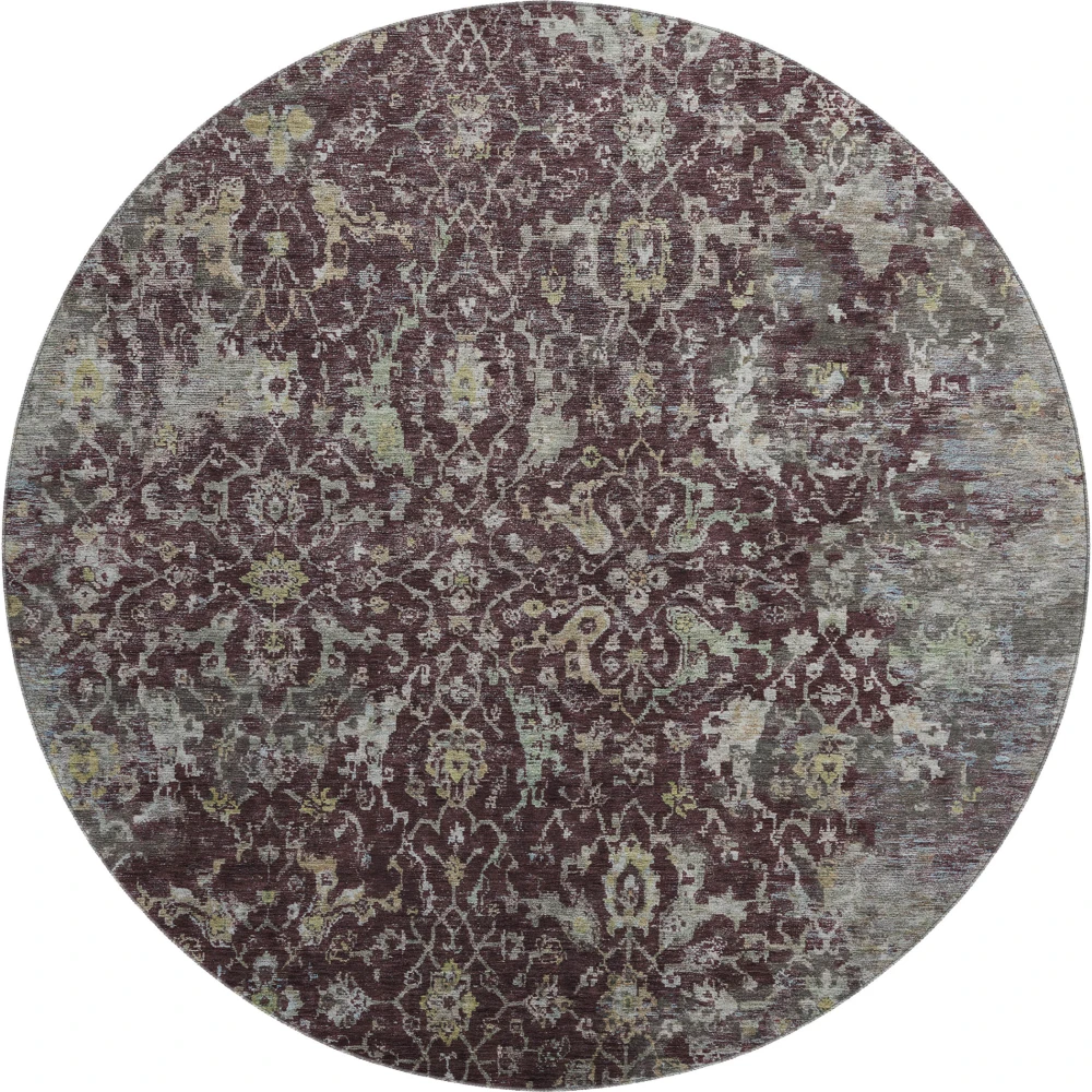 Mayfield AMF2359 Burgundy 8' x 8' Rug