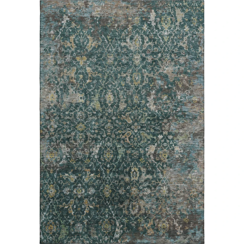 Mayfield AMF2359 Teal 3' x 5' Rug