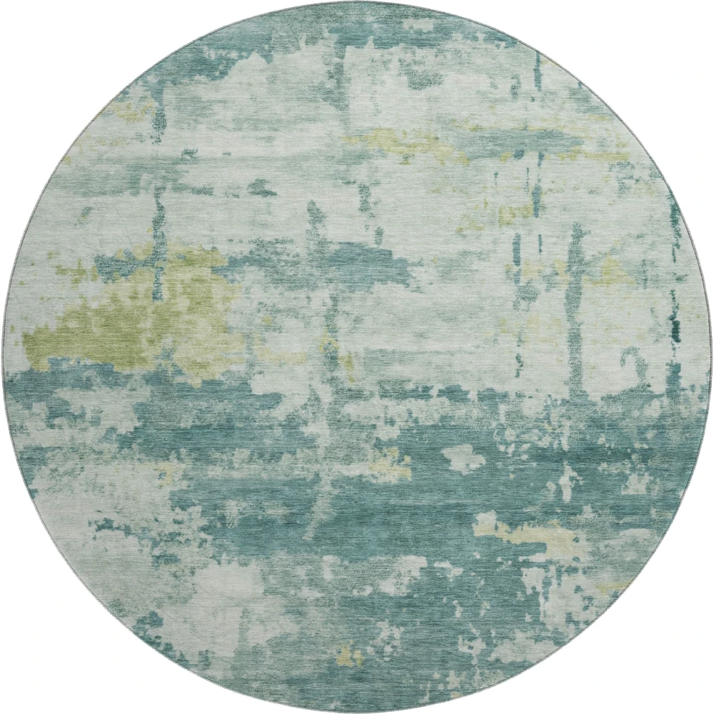 Mayfield AMF2362 Teal 8' x 8' Rug
