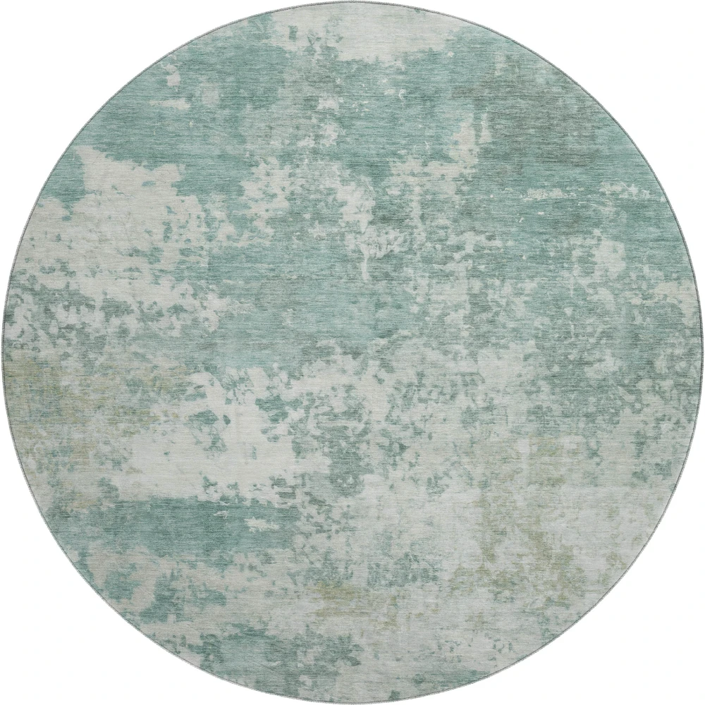 Mayfield AMF2366 Aqua 8' x 8' Rug