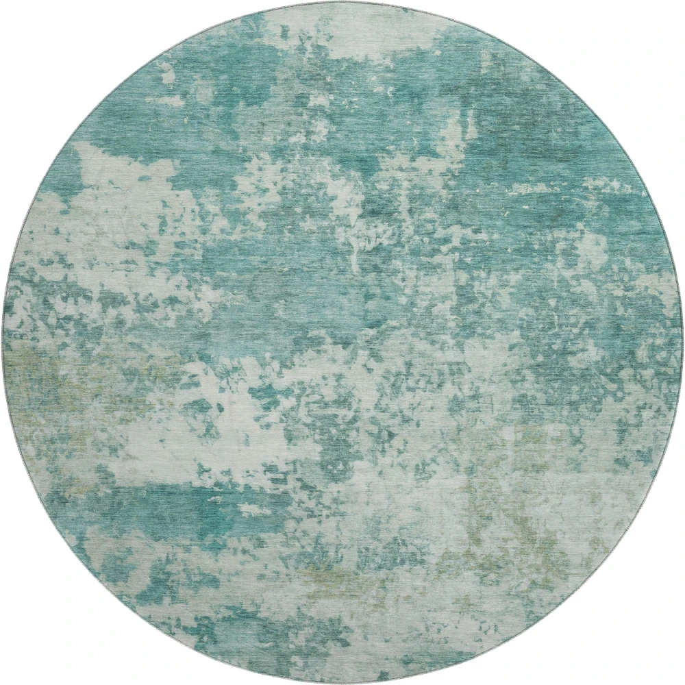 Mayfield AMF2366 Teal 8' x 8' Rug