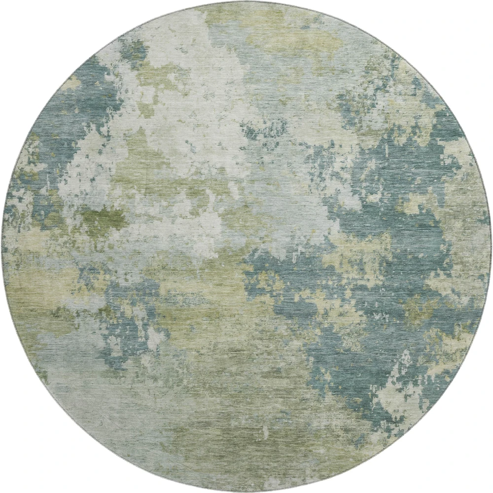 Mayfield AMF2367 Aqua 8' x 8' Rug