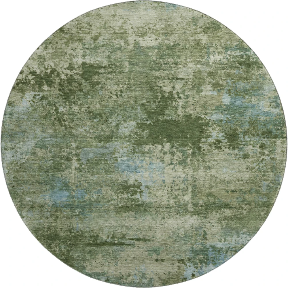 Mayfield AMF2370 Green 8' x 8' Rug
