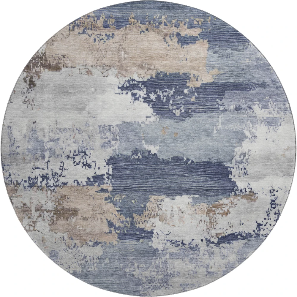 Mayfield AMF2372 Navy 8' x 8' Rug