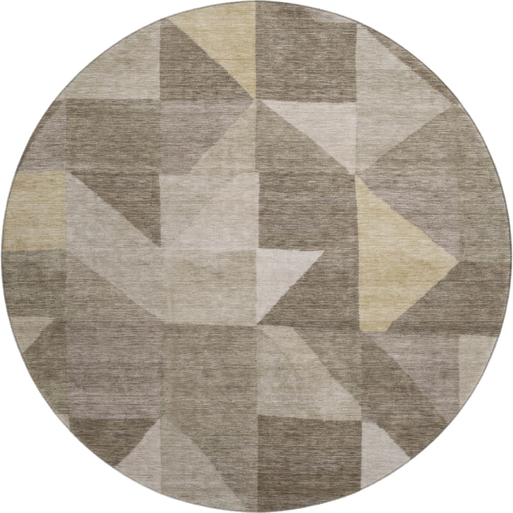 Mayfield AMF2373 Khaki 8' x 8' Rug