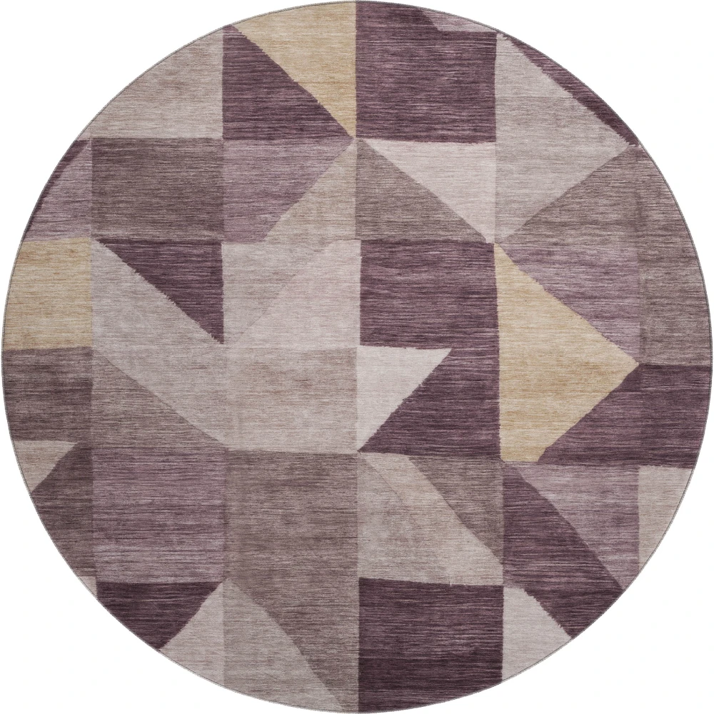 Mayfield AMF2373 Plum 8' x 8' Rug