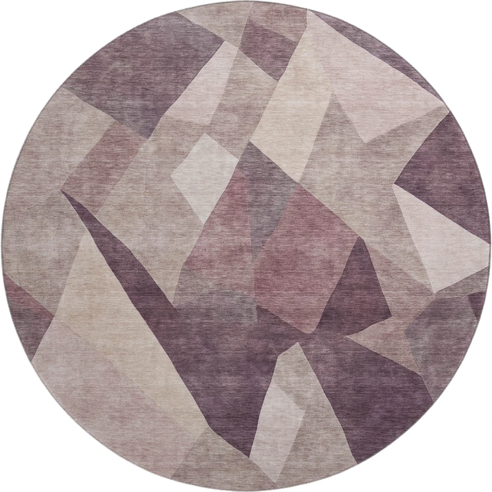 Mayfield AMF2374 Plum 8' x 8' Rug