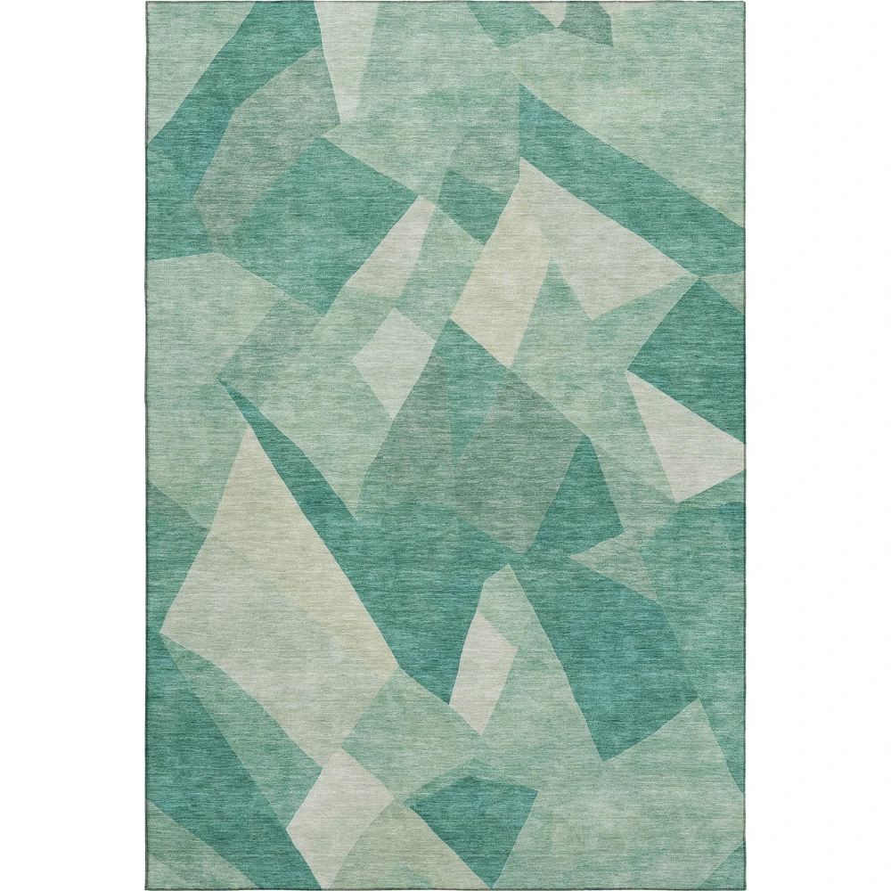 Mayfield AMF2374 Teal 9' x 12' Rug