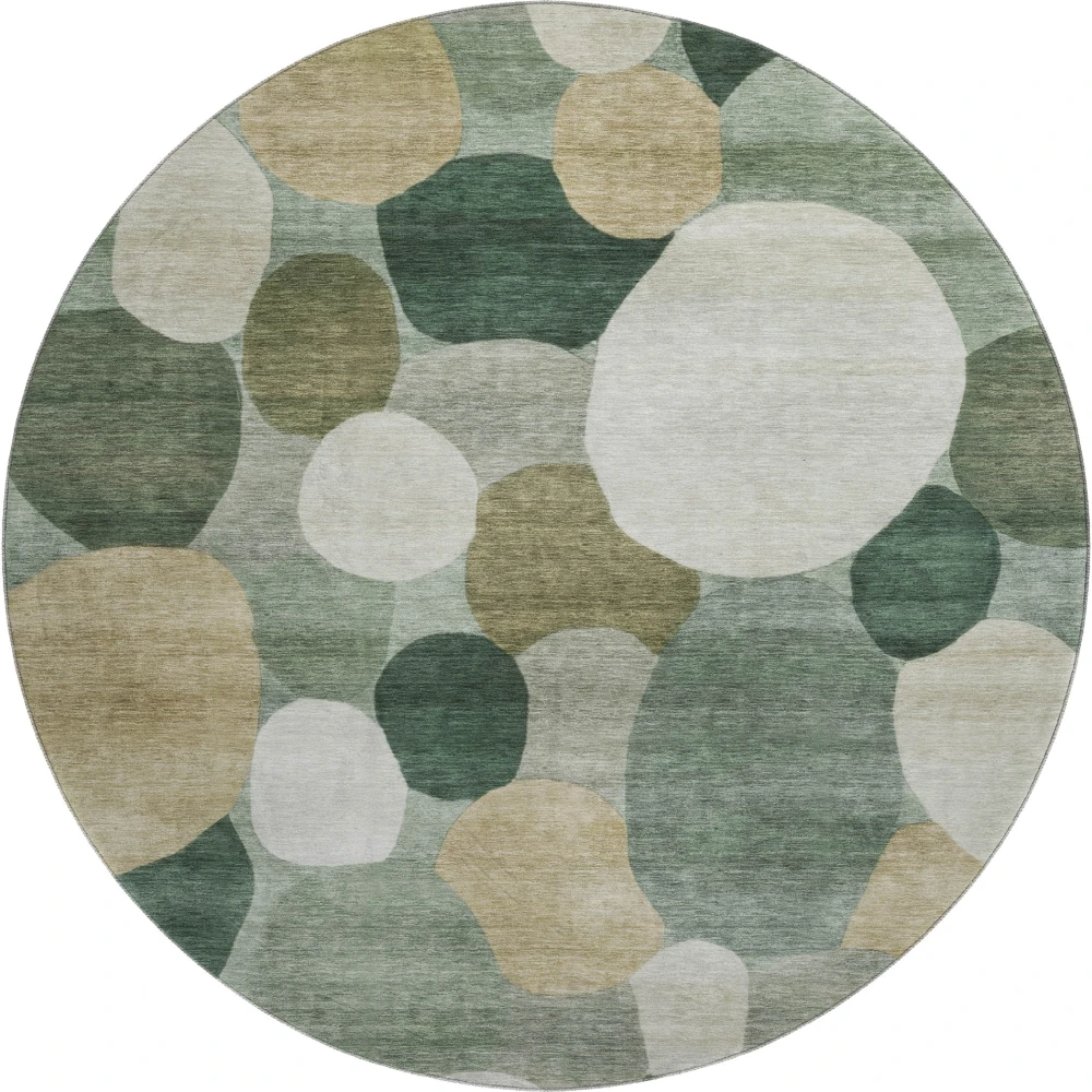 Mayfield AMF2375 Green 8' x 8' Rug