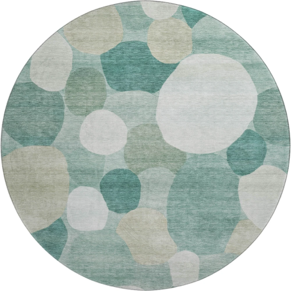 Mayfield AMF2375 Teal 8' x 8' Rug