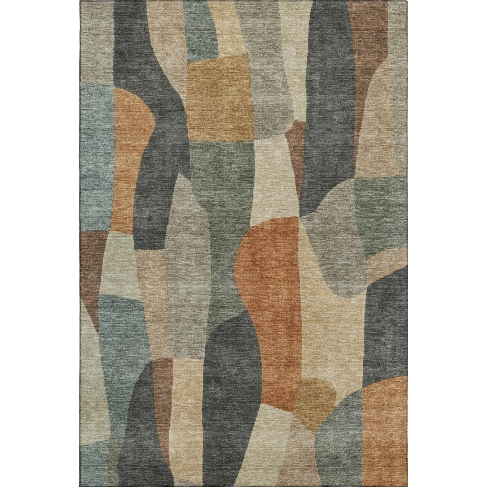 Mayfield AMF2376 Terracotta 9' x 12' Rug