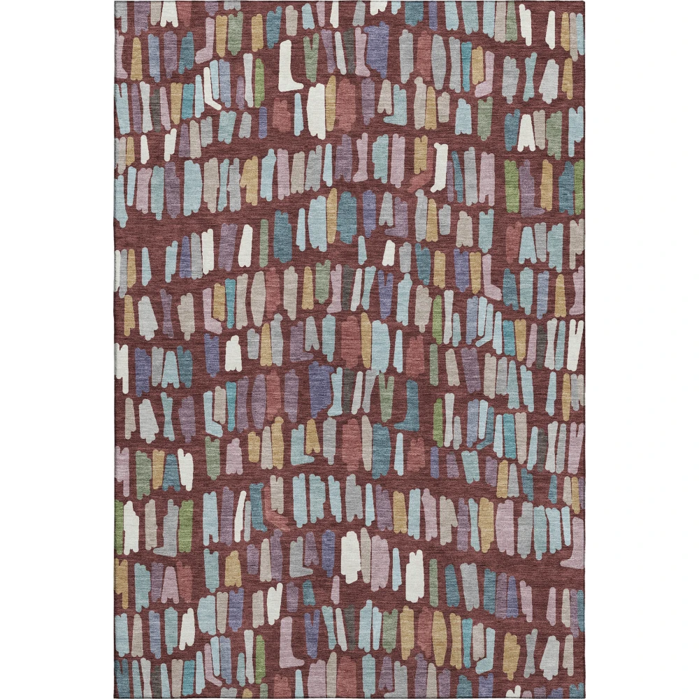Mayfield AMF2377 Burgundy 8' x 10' Rug