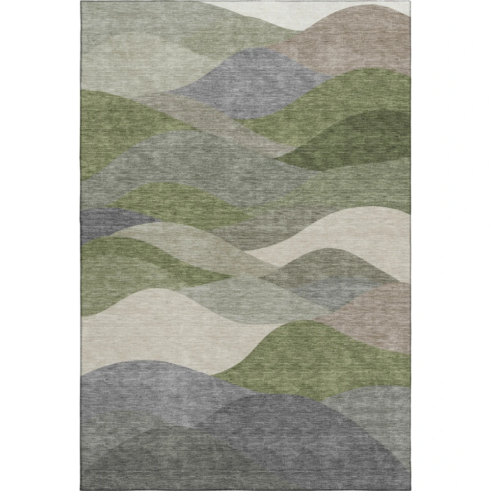 Mayfield AMF2378 Green 8' x 10' Rug
