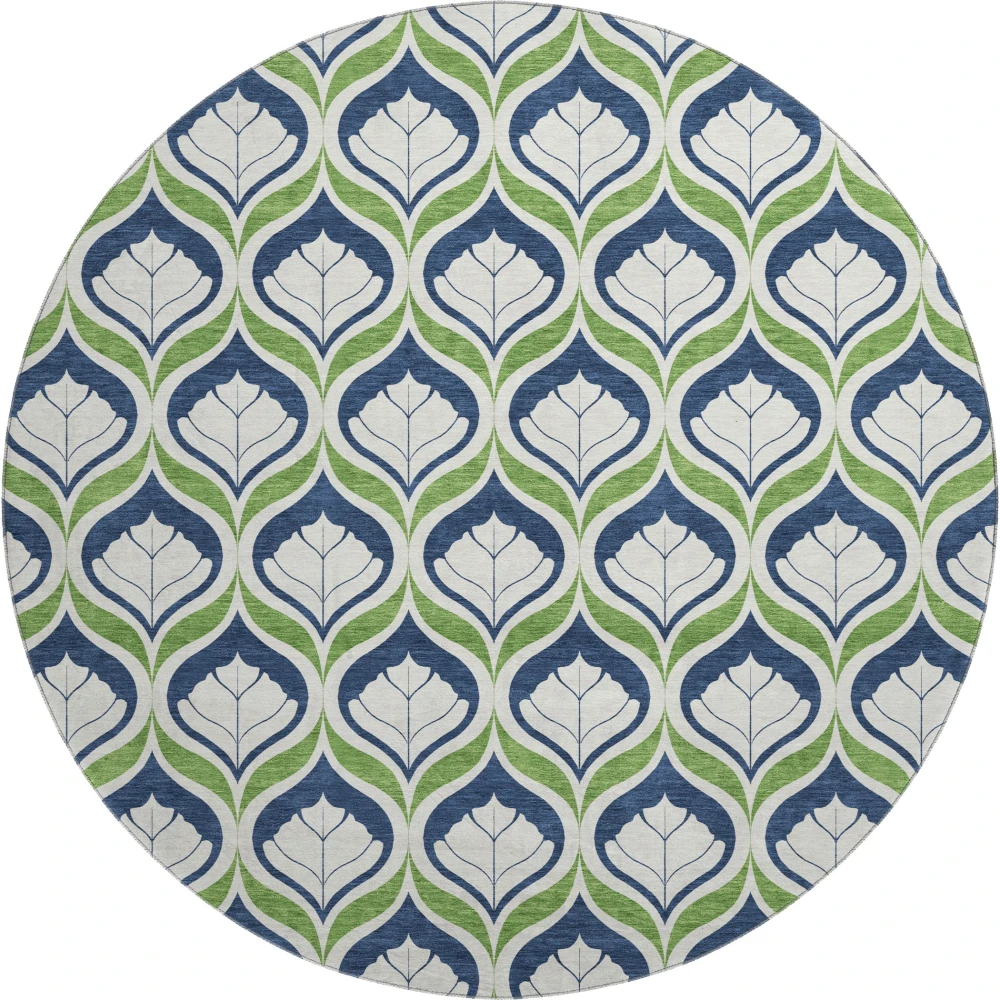 Mayfield AMF2379 Blue 8' x 8' Rug