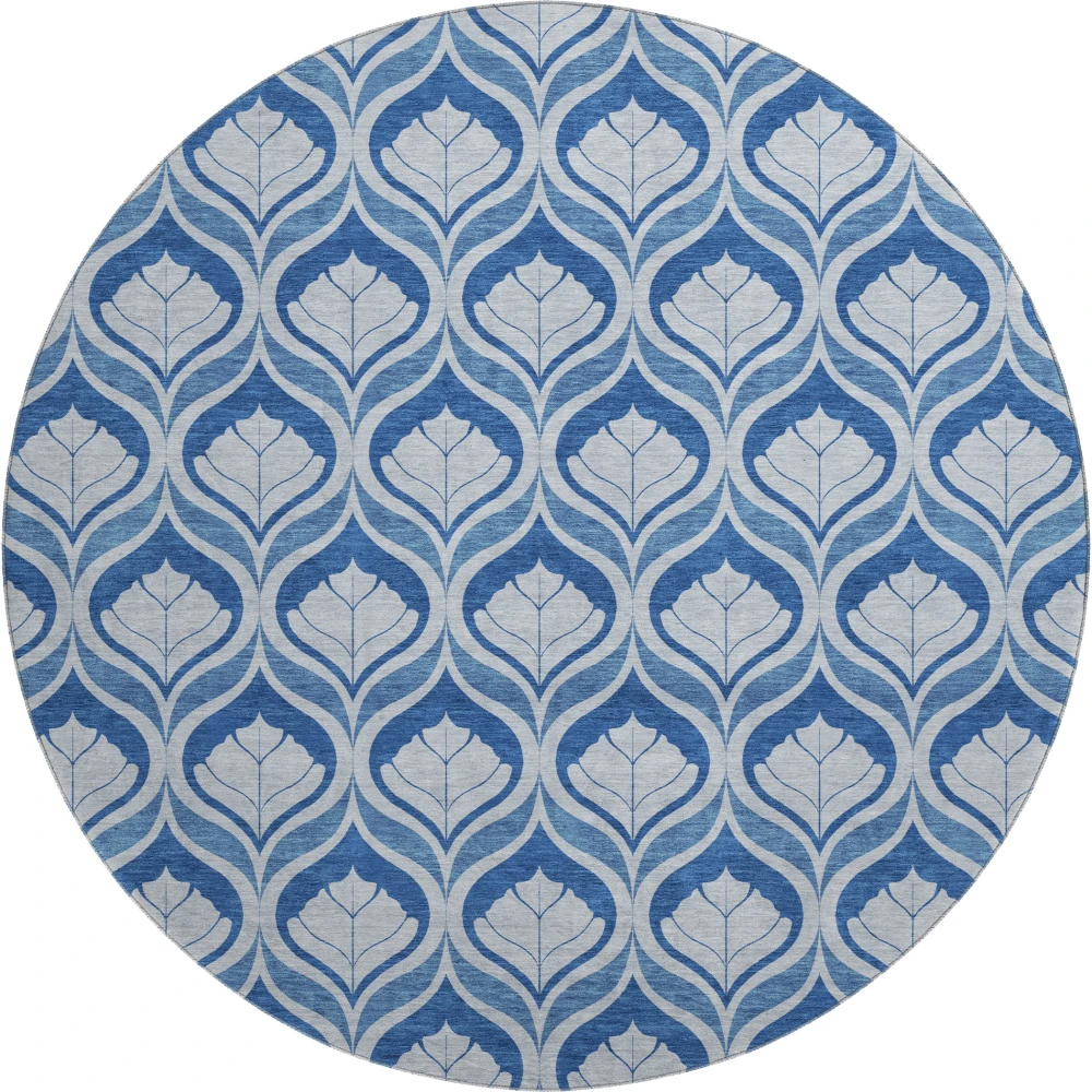 Mayfield AMF2379 Navy 8' x 8' Rug