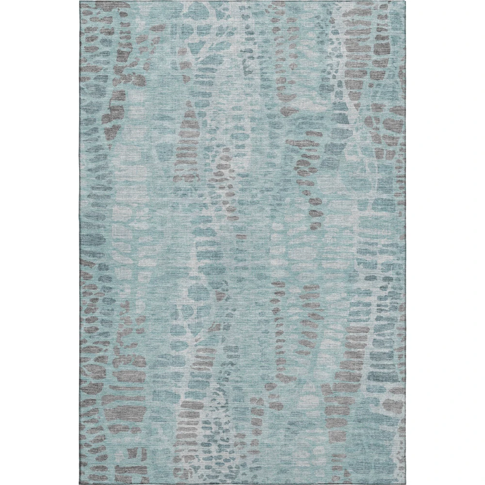Mayfield AMF2382 Teal 3' x 5' Rug