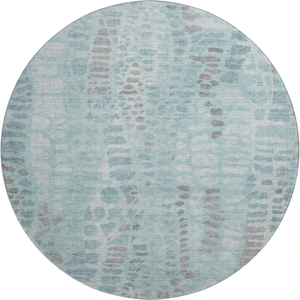 Mayfield AMF2382 Teal 8' x 8' Rug