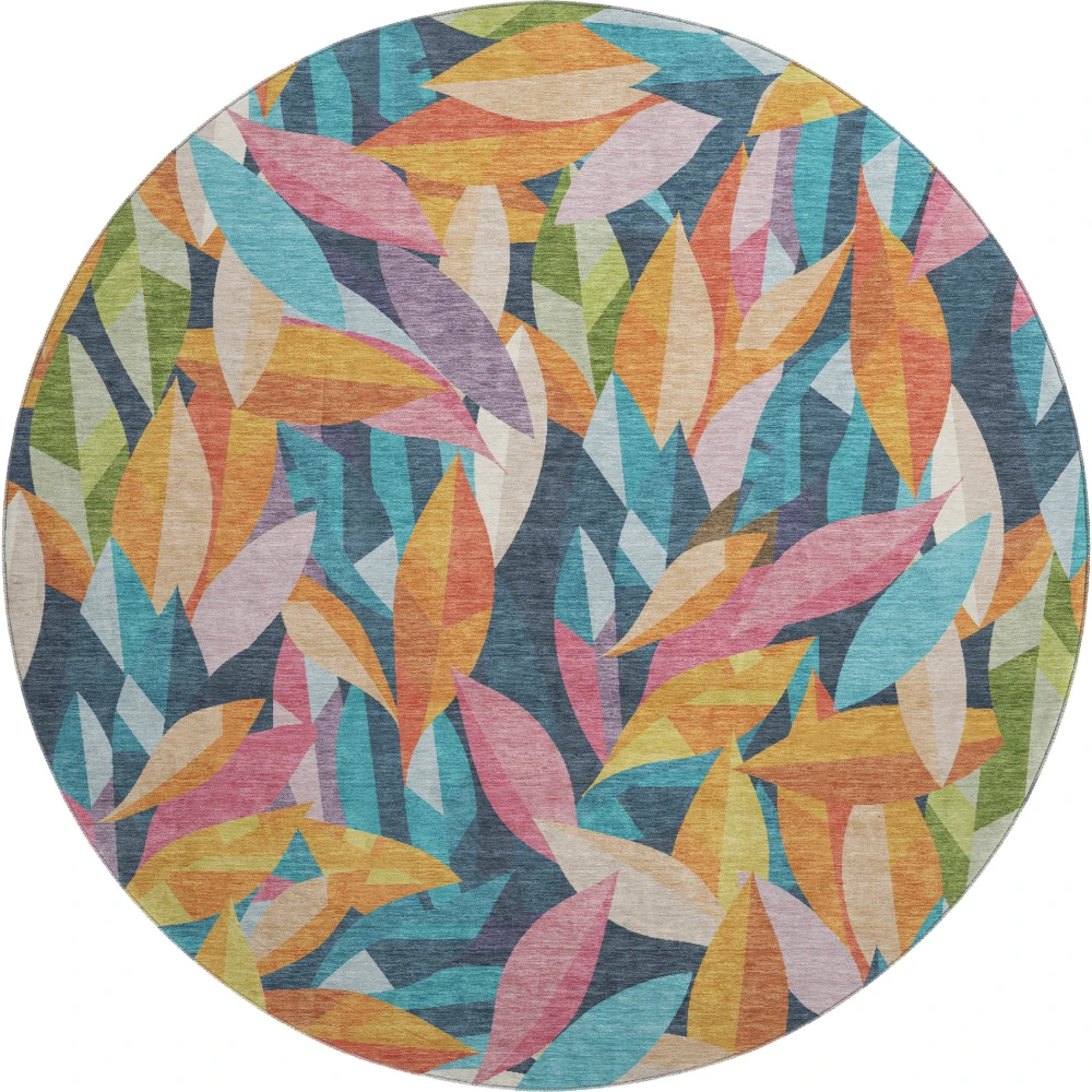 Mayfield AMF2383 Navy 8' x 8' Rug