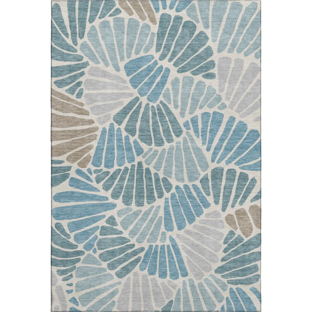 Mayfield AMF2384 Teal 10' x 14' Rug