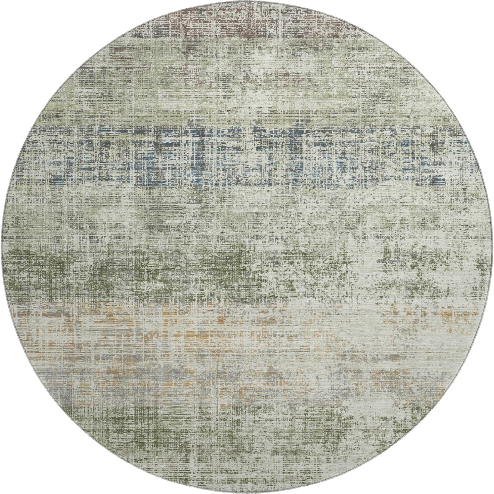 Mayfield AMF2388 Olive 8' x 8' Rug