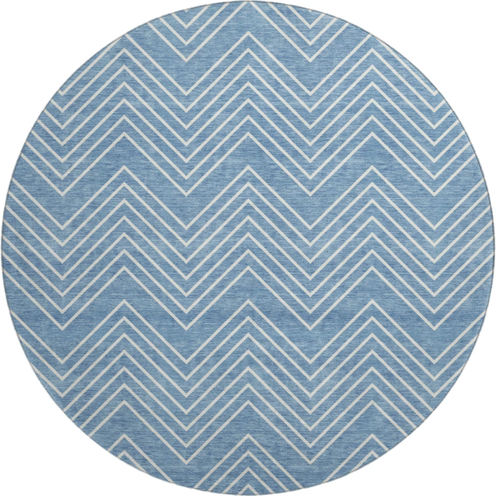 Mayfield AMF2390 Blue 8' x 8' Rug