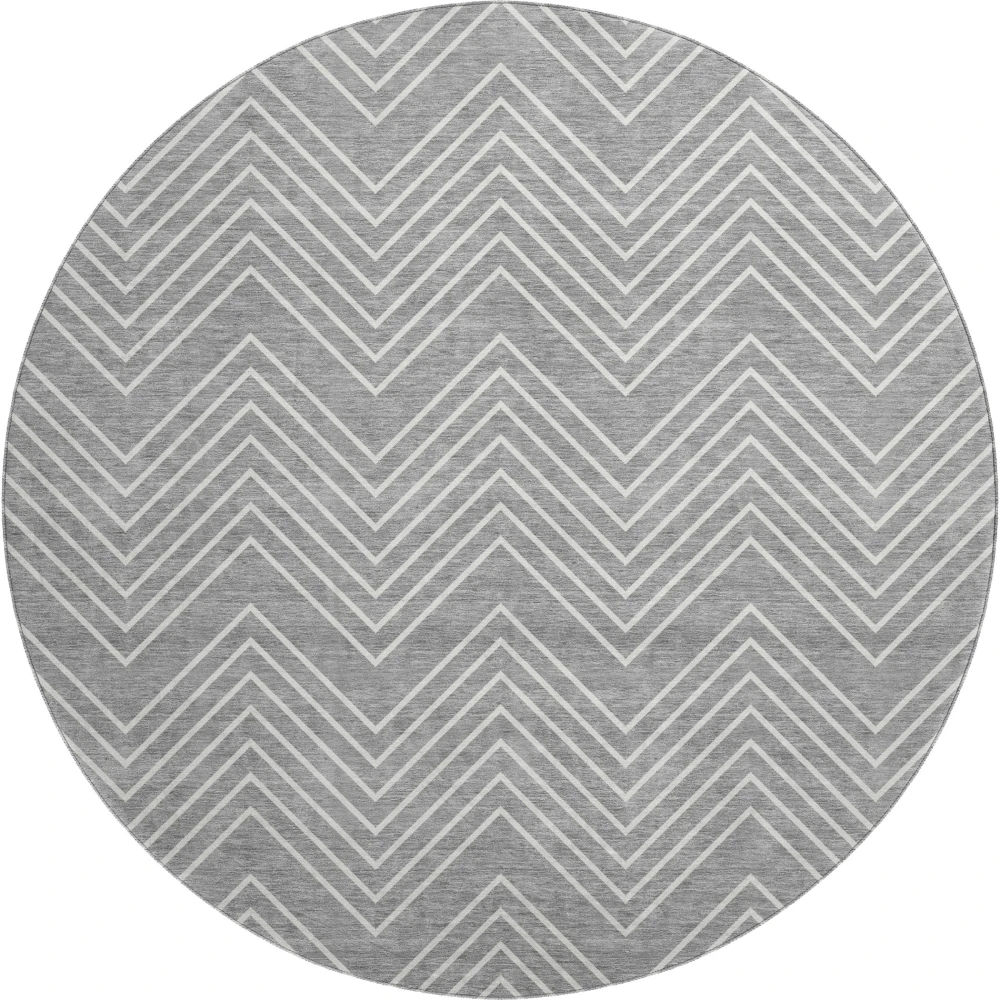 Mayfield AMF2390 Gray 8' x 8' Rug