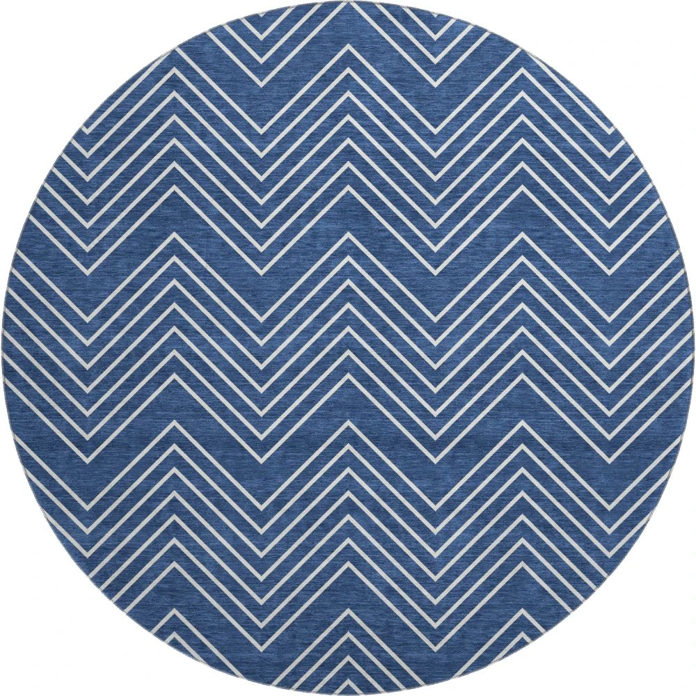 Mayfield AMF2390 Navy 8' x 8' Rug