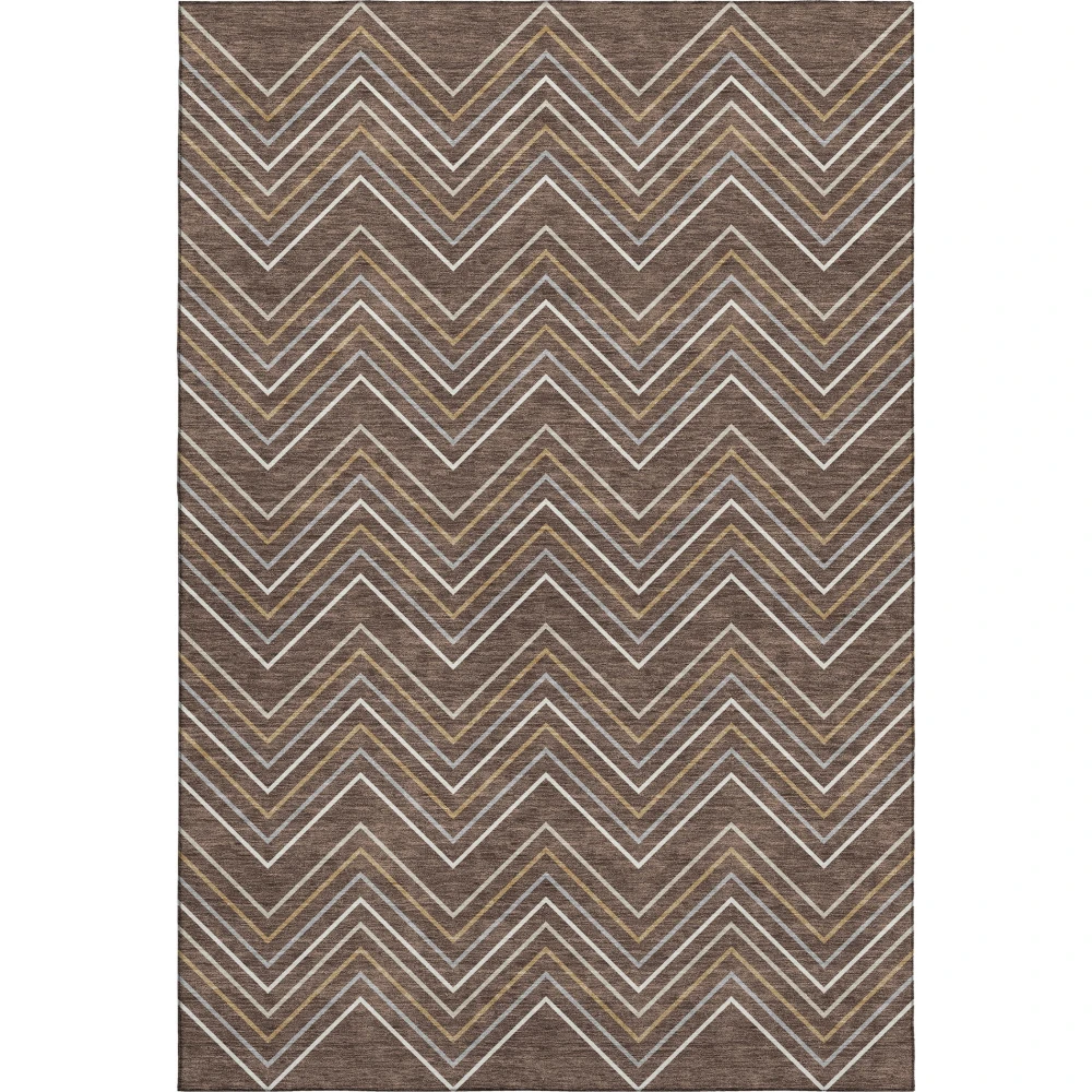 Mayfield AMF2391 Brown 3' x 5' Rug