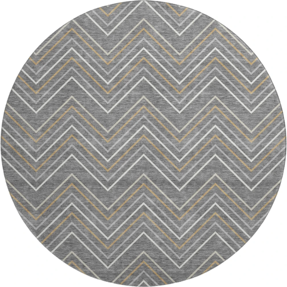 Mayfield AMF2391 Gray 8' x 8' Rug