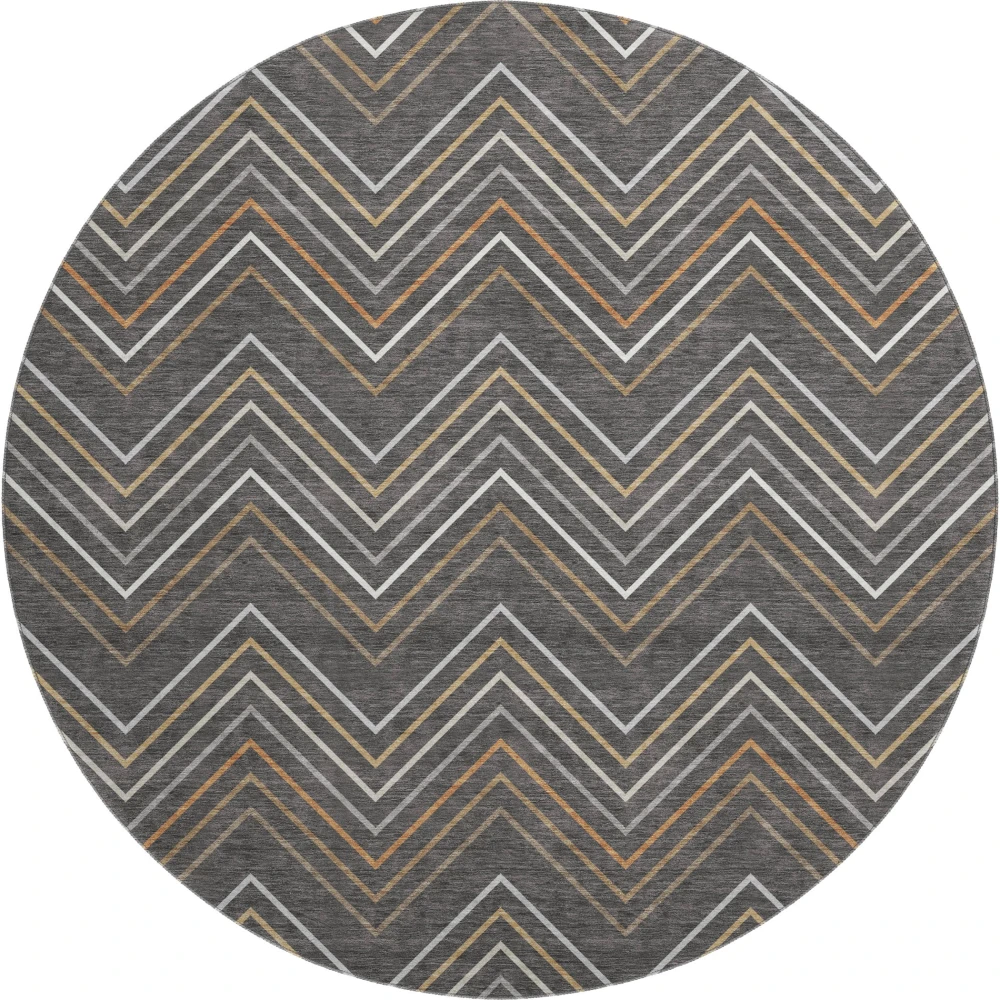 Mayfield AMF2392 Charcoal 8' x 8' Rug