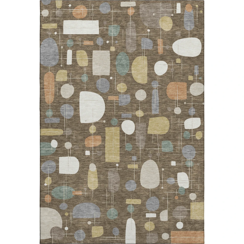 Mayfield AMF2393 Chocolate 3' x 5' Rug