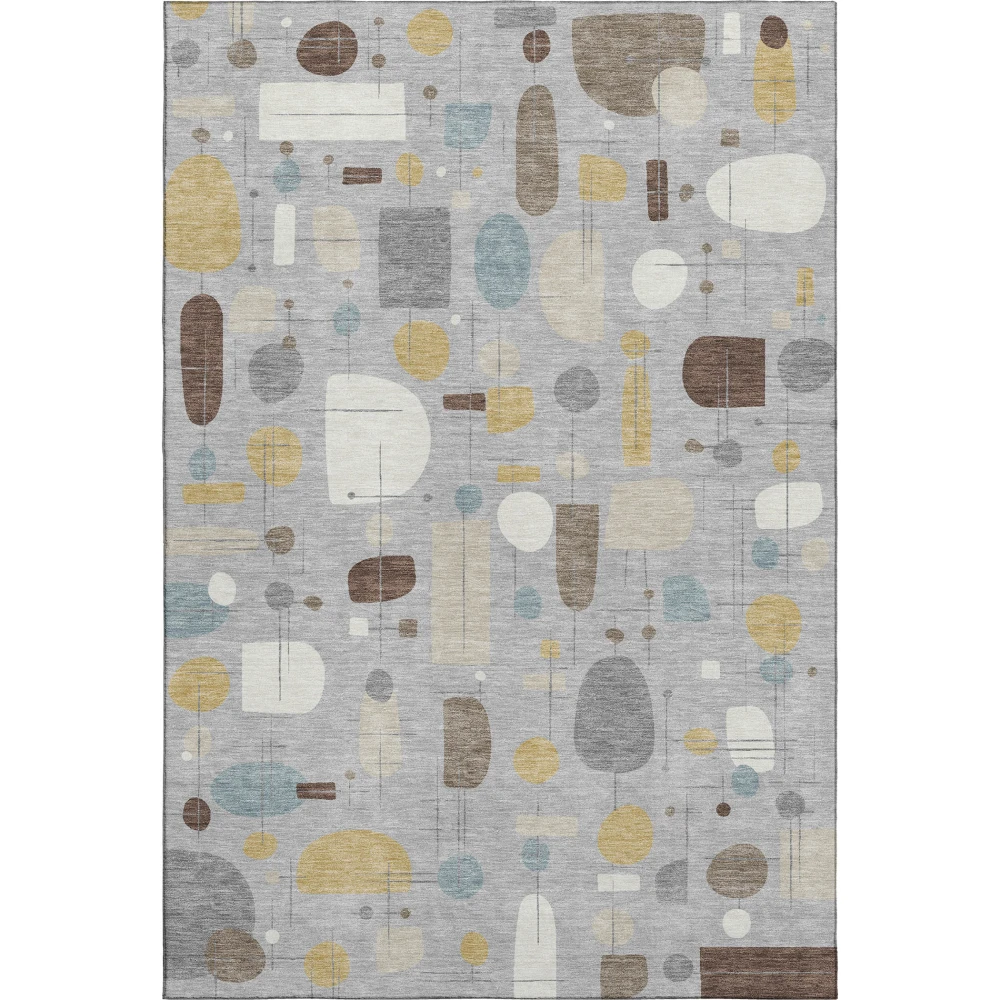 Mayfield AMF2393 Silver 3' x 5' Rug
