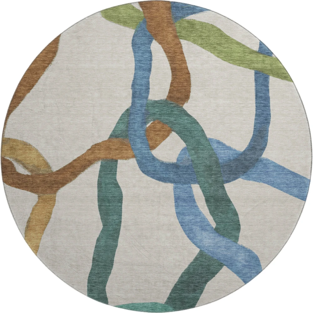 Mayfield AMF2394 Beige 8' x 8' Rug