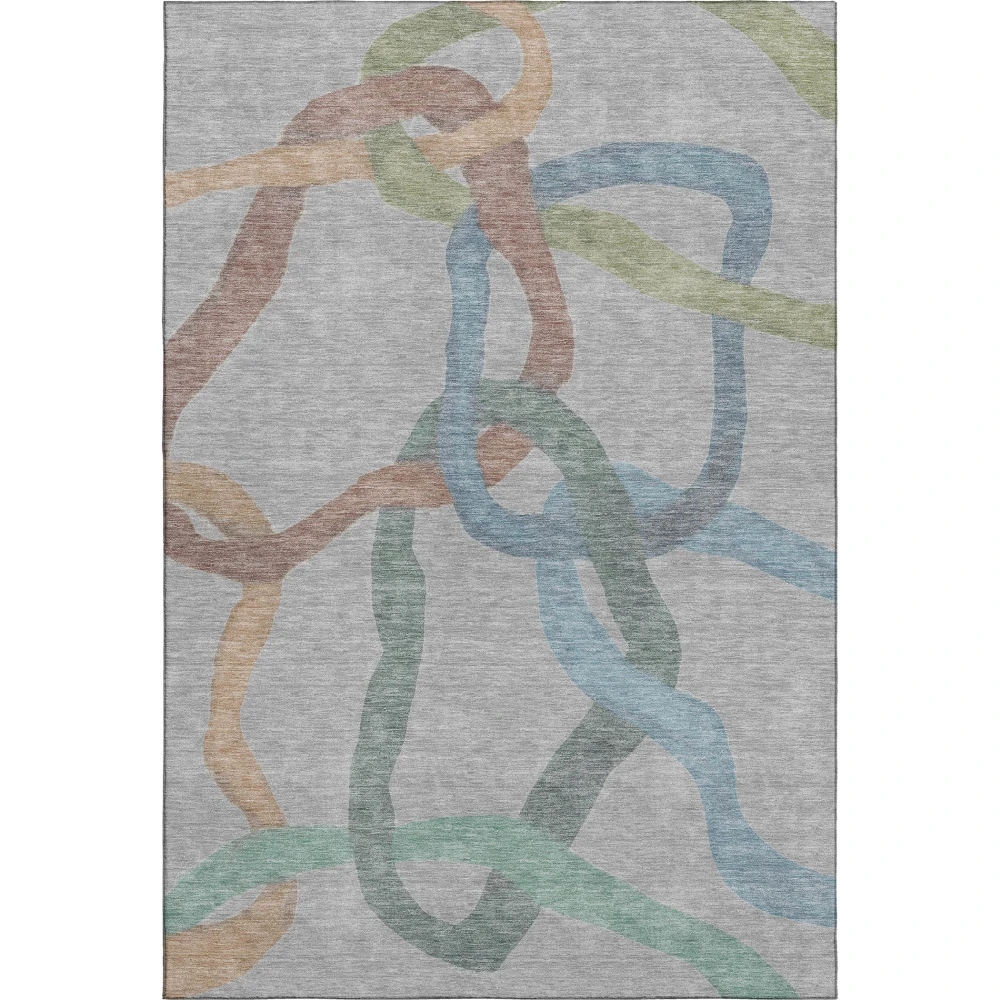 Mayfield AMF2394 Gray 3' x 5' Rug