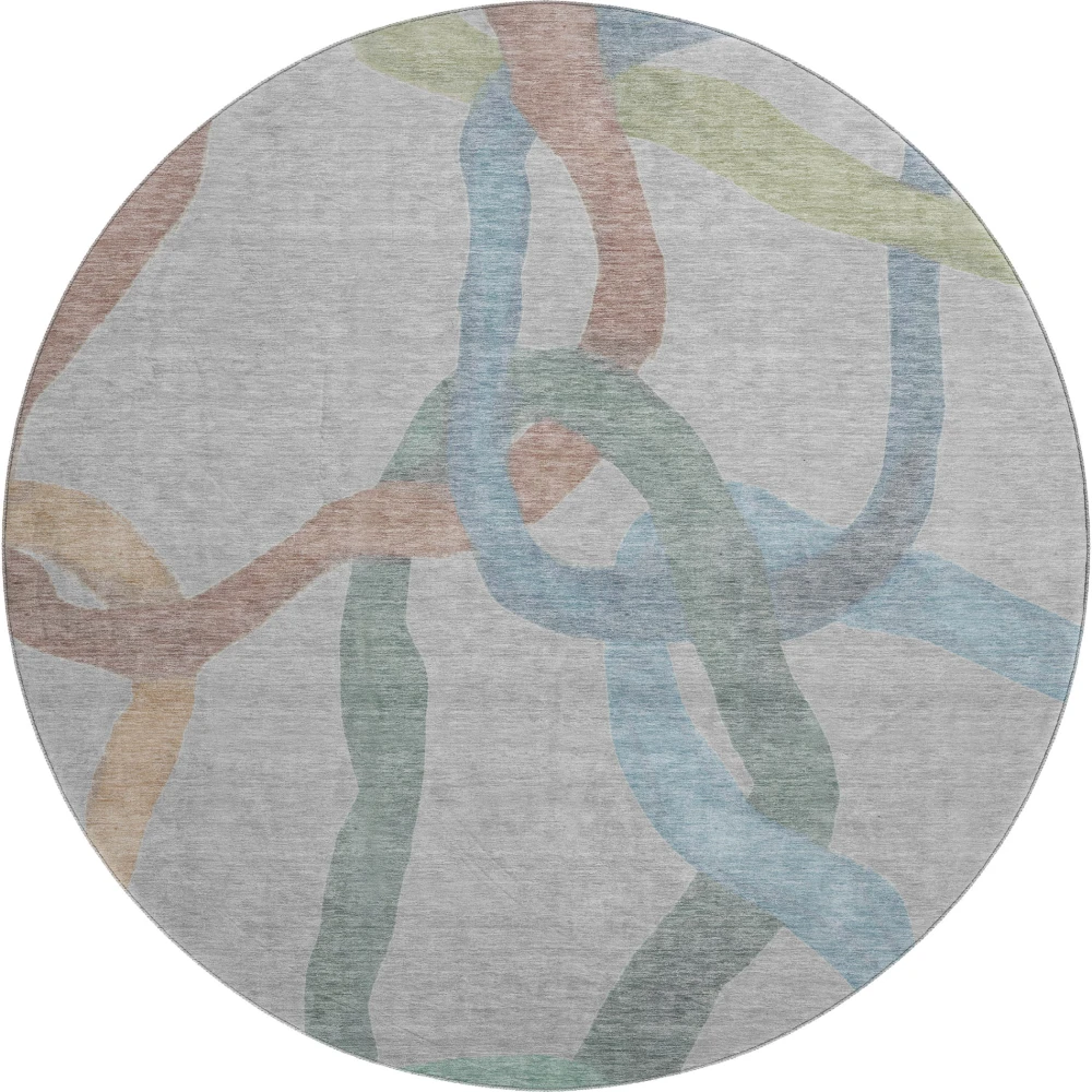 Mayfield AMF2394 Gray 8' x 8' Rug