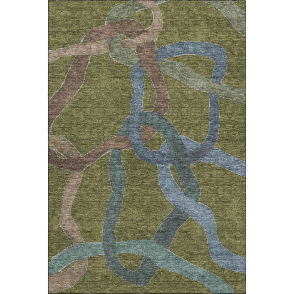 Mayfield AMF2394 Olive 8' x 10' Rug