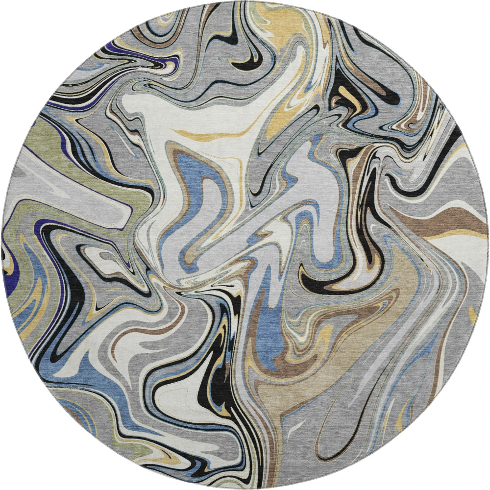Mayfield AMF2395 Gray 8' x 8' Rug