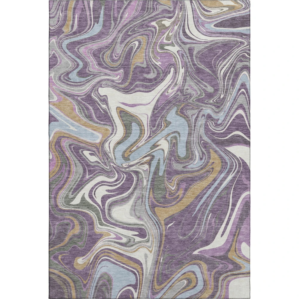 Mayfield AMF2395 Purple 10' x 14' Rug