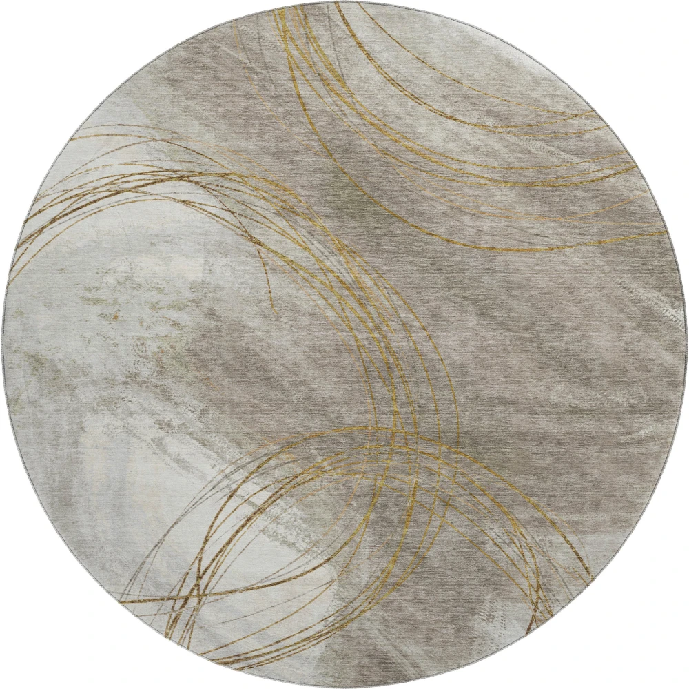Mayfield AMF2396 Khaki 8' x 8' Rug