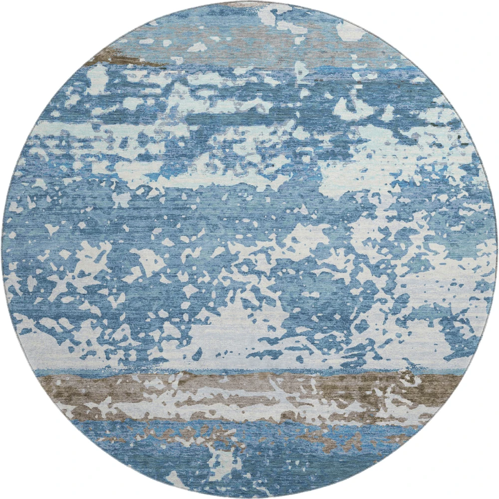 Mayfield AMF2398 Blue 8' x 8' Rug