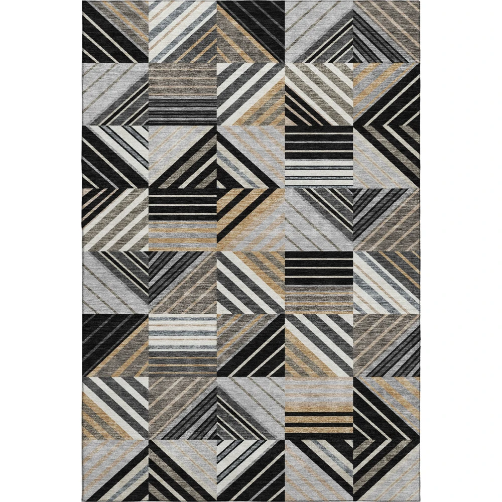 Mayfield AMF2399 Black 9' x 12' Rug